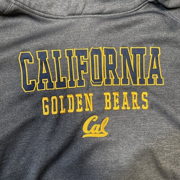 California Golden Bears Hoodie Men 3X Gray Hoodie Sweatshirt Pullover NCAA - Picture 3 of 15